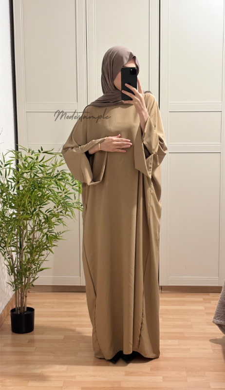 Robe Abaya Marron