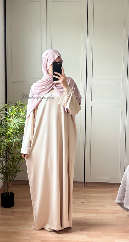 Robe T-shirt en Coton Blush